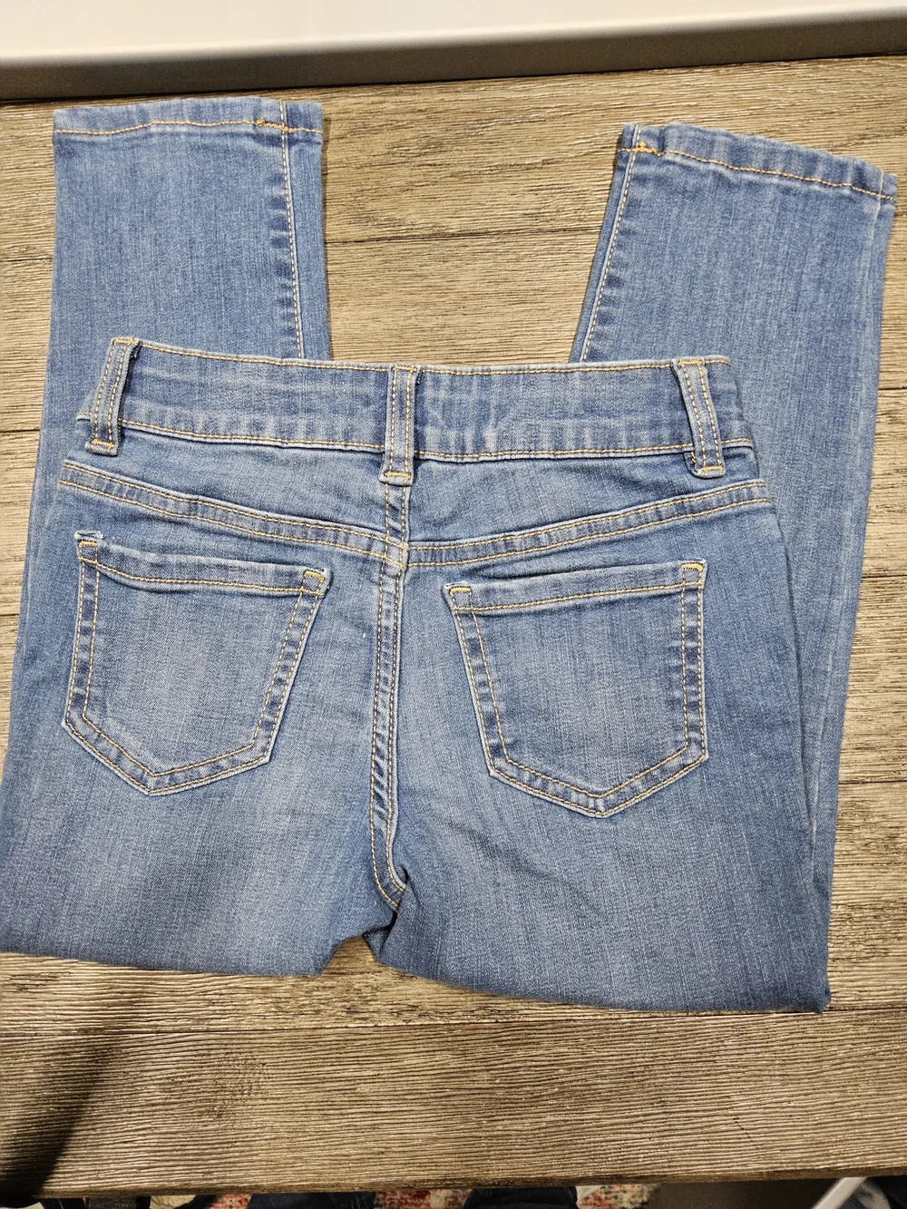 NWT Thereabouts size 6 R Girls' Blue Straight Jeans